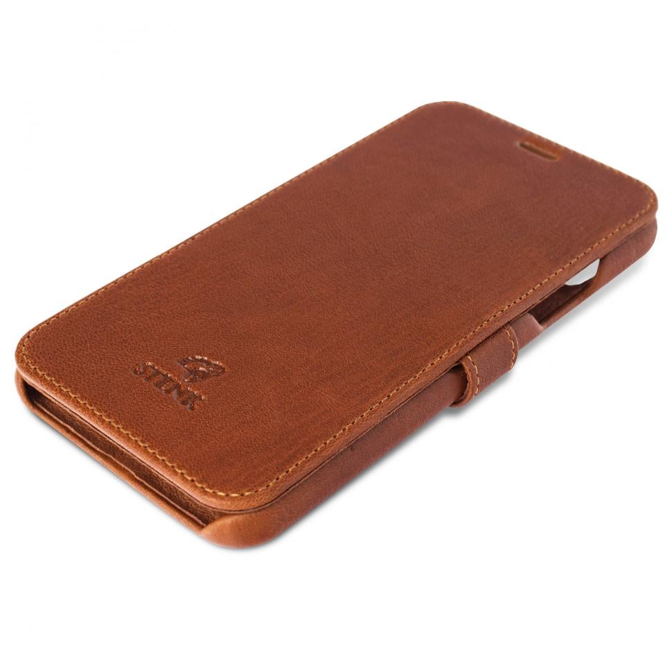 Чехол книжка Stenk Premium для Apple iPhone 12 Pro Max Коричневый Texas (68399)