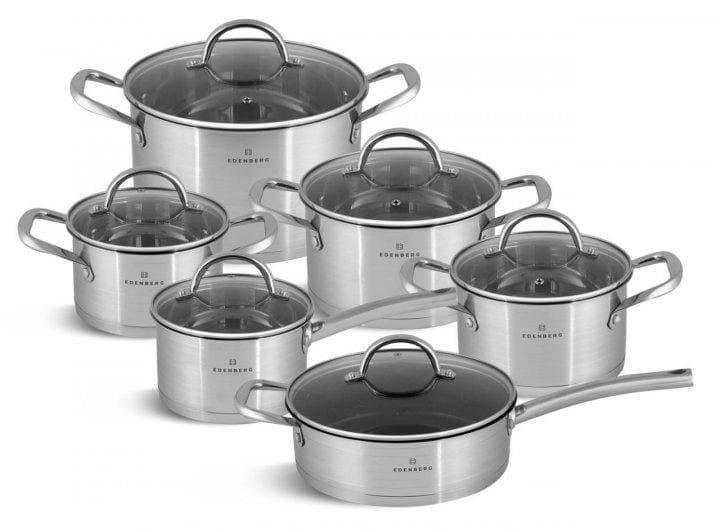 Набор кастрюль Edenberg EB-7701 12 пр. Набор кастрюль Edenberg EB-7701 12 пр.