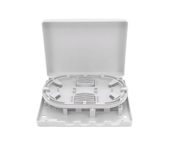 Оптоволоконная соединительная коробка Merlion ML- OP-S309 SC/LC/FC 4 волокна ABS White (ML-OP-S309)