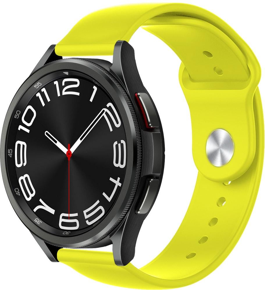 Ремешок Base для Galaxy Watch 6 Classic 43mm Yellow (33132-0A)