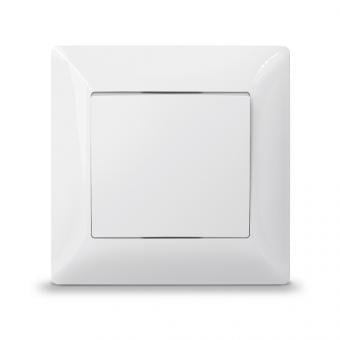 Выключатель одноклавишный TITANUM STANDARD Белый (21423) Выключатель одноклавишный TITANUM STANDARD Белый (21423)