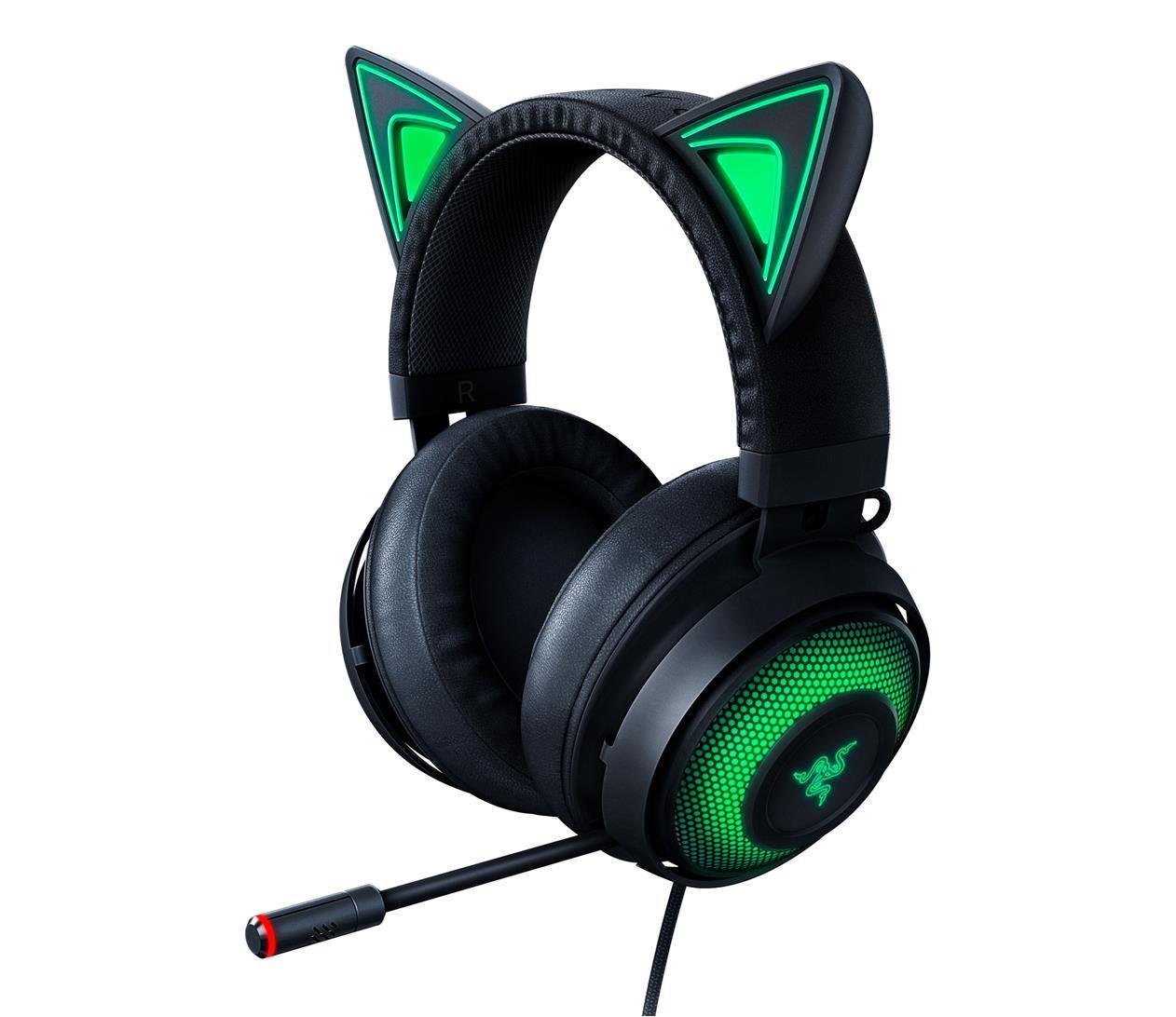 Гарнітура комп'ютерна Razer Kraken Kitty Edition Чорний (RZ04-02980100-R3M1)
