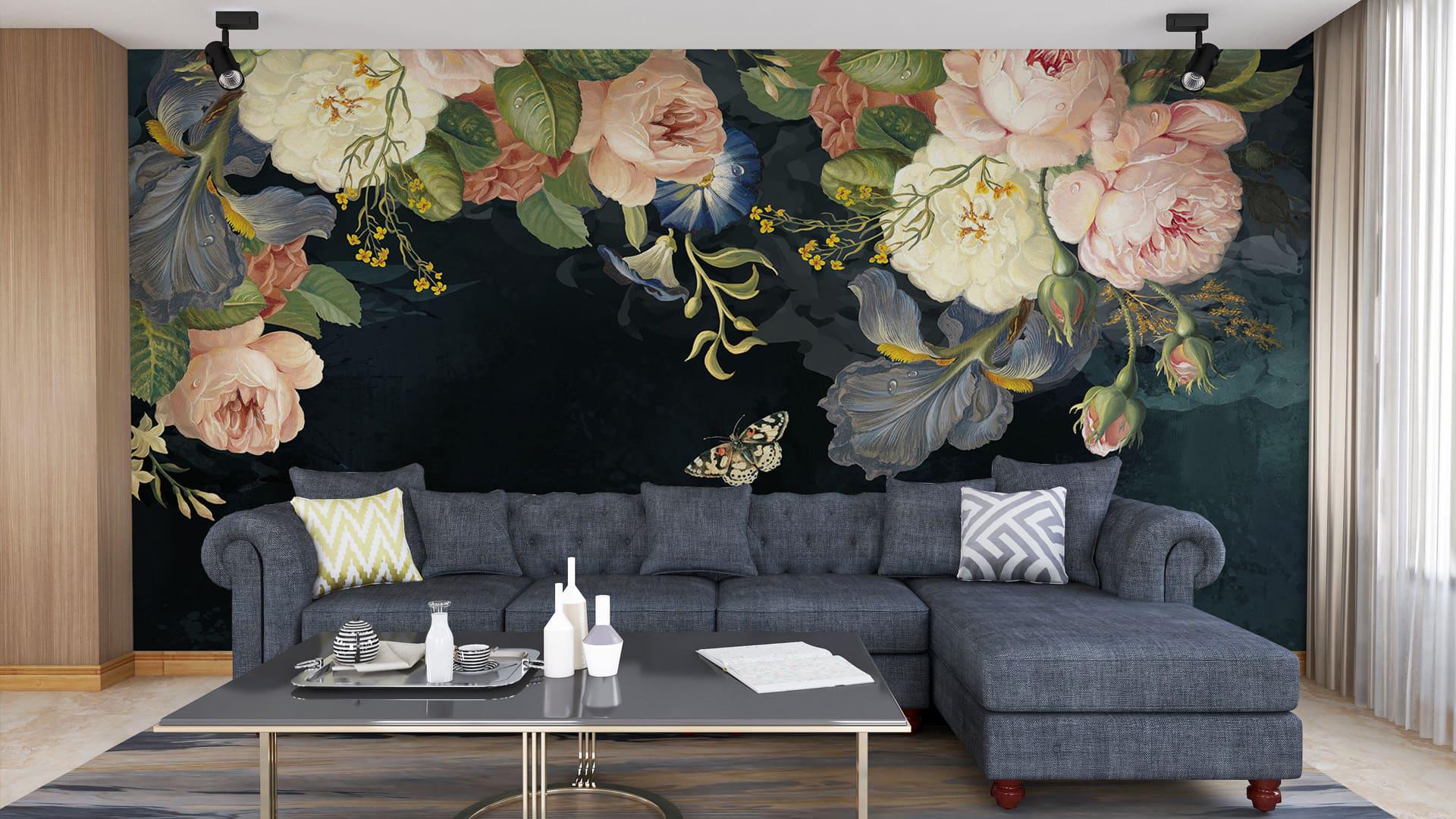 Фотообои флизелиновые Styleo Print-walls Сад в движении 0755 350х270 см (Pw-0755/3)