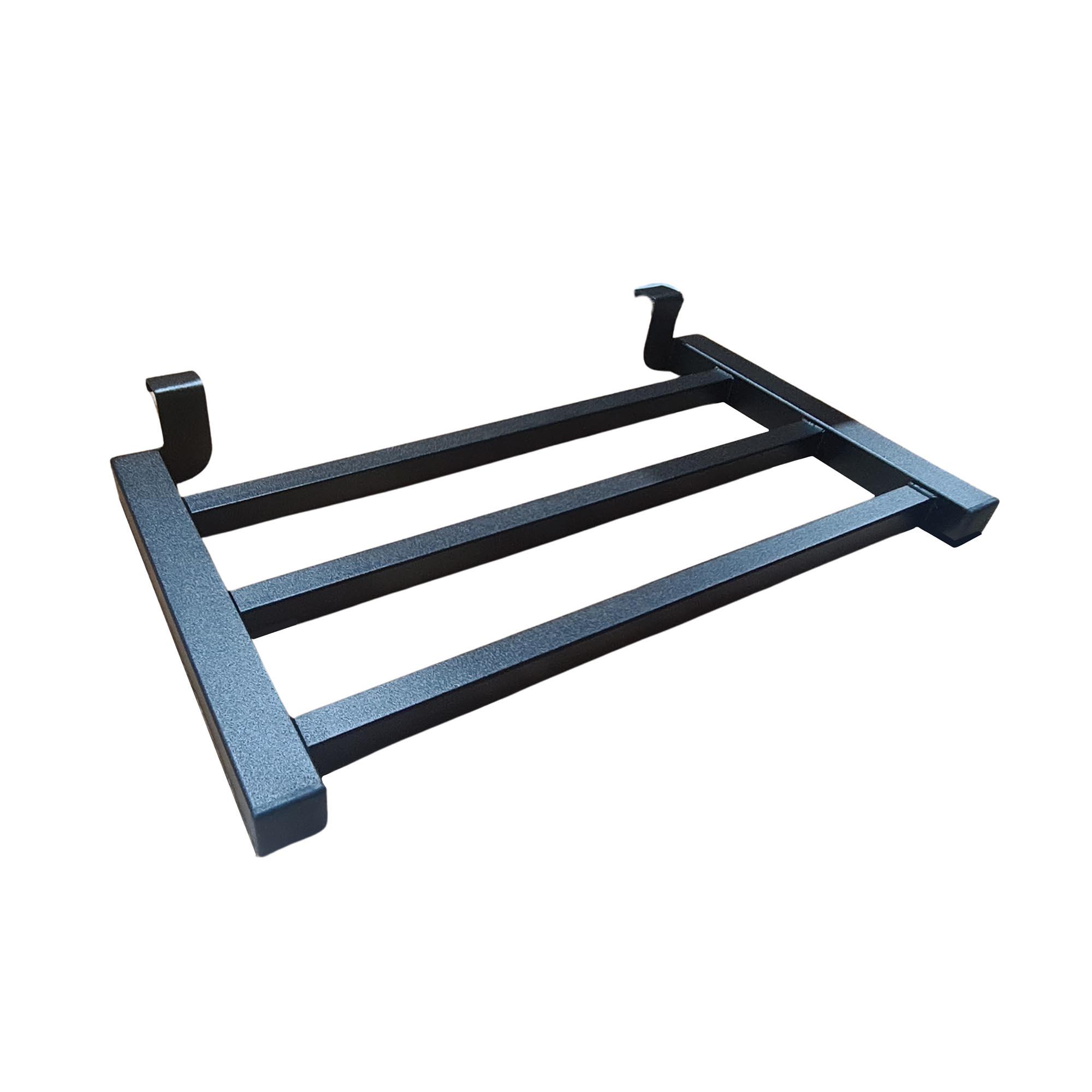 Полочка для полотенцесушителя Carino LORENZO Черный мат (28766329) - фото 3