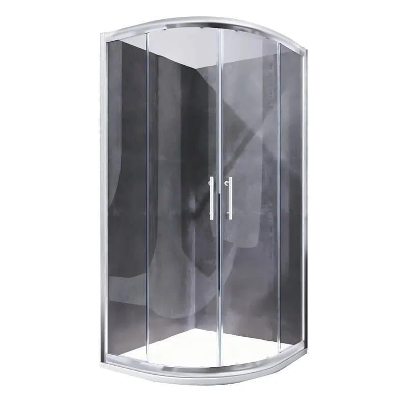 Душевая кабина Koer SR SC04 195x90x90 см стекло 5 мм без поддона Хром (KR5682)
