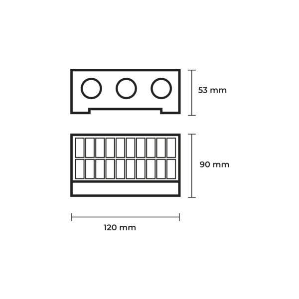 LED-светильник фасадный Eurolamp с аккумулятором и солнечной батареей 1W 5V 3000K IP54 Черный (26910992) - фото 3 LED-светильник фасадный Eurolamp с аккумулятором и солнечной батареей 1W 5V 3000K IP54 Черный (26910992) - фото 3