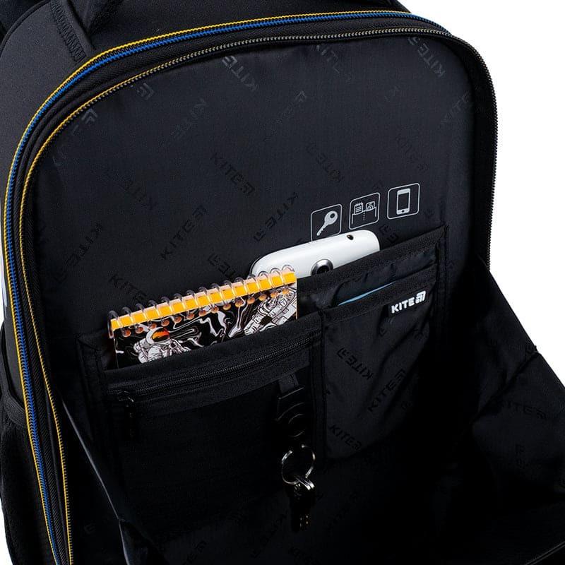 Шкільний каркасний рюкзак Kite Education 531 HW 15 л Чорний (HW25-531M) - фото 12 Шкільний каркасний рюкзак Kite Education 531 HW 15 л Чорний (HW25-531M) - фото 12