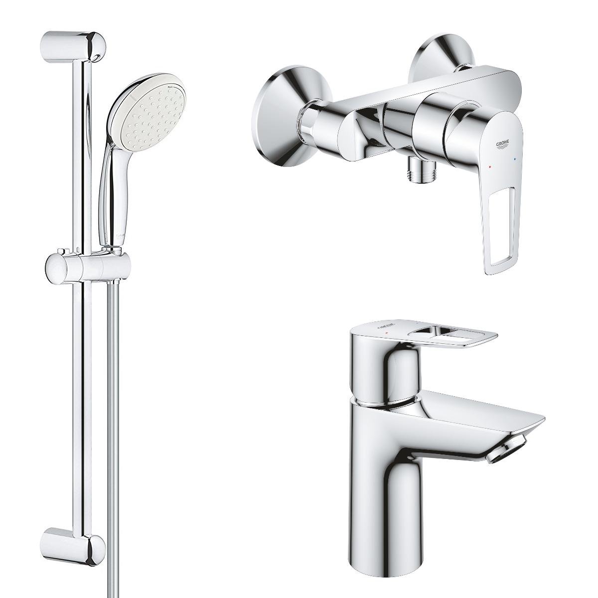 Набор смесителей для ванны Grohe BauLoop UA123220S0 Хром (149879)