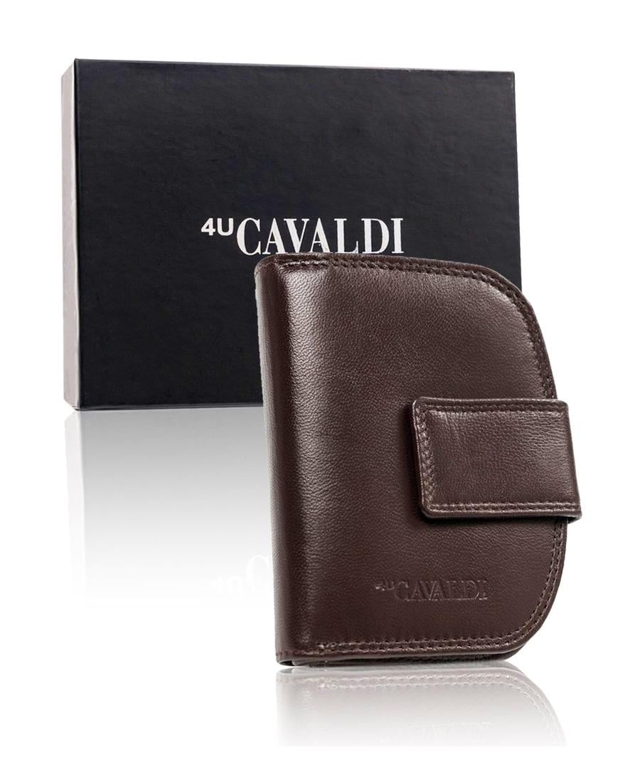 Кошелек женский кожаный 4U CAVALDI RD-DB-06-GCL-7306 Коричневый
