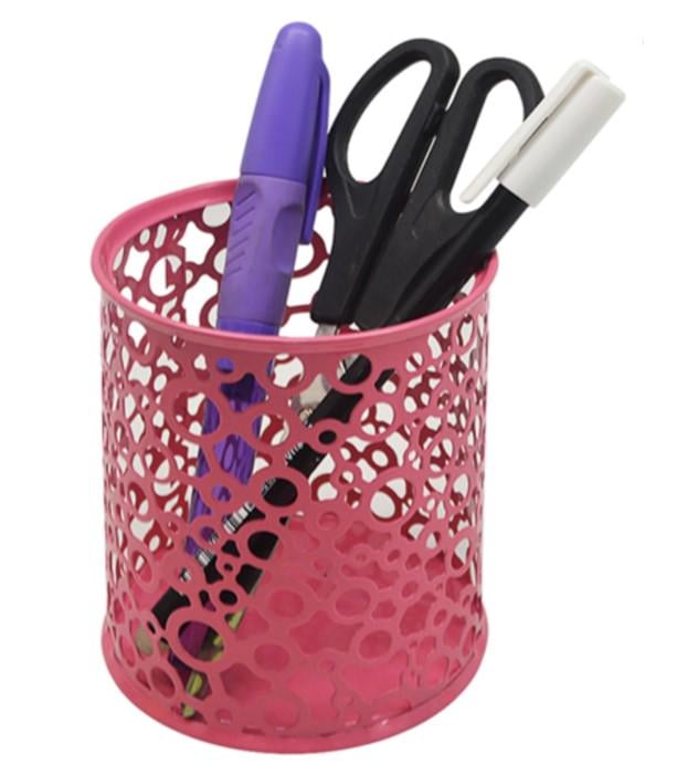 Подставка для ручек WW01452ST Узор металлический 8х10 см Подставка для ручек WW01452ST Узор металлический 8х10 см