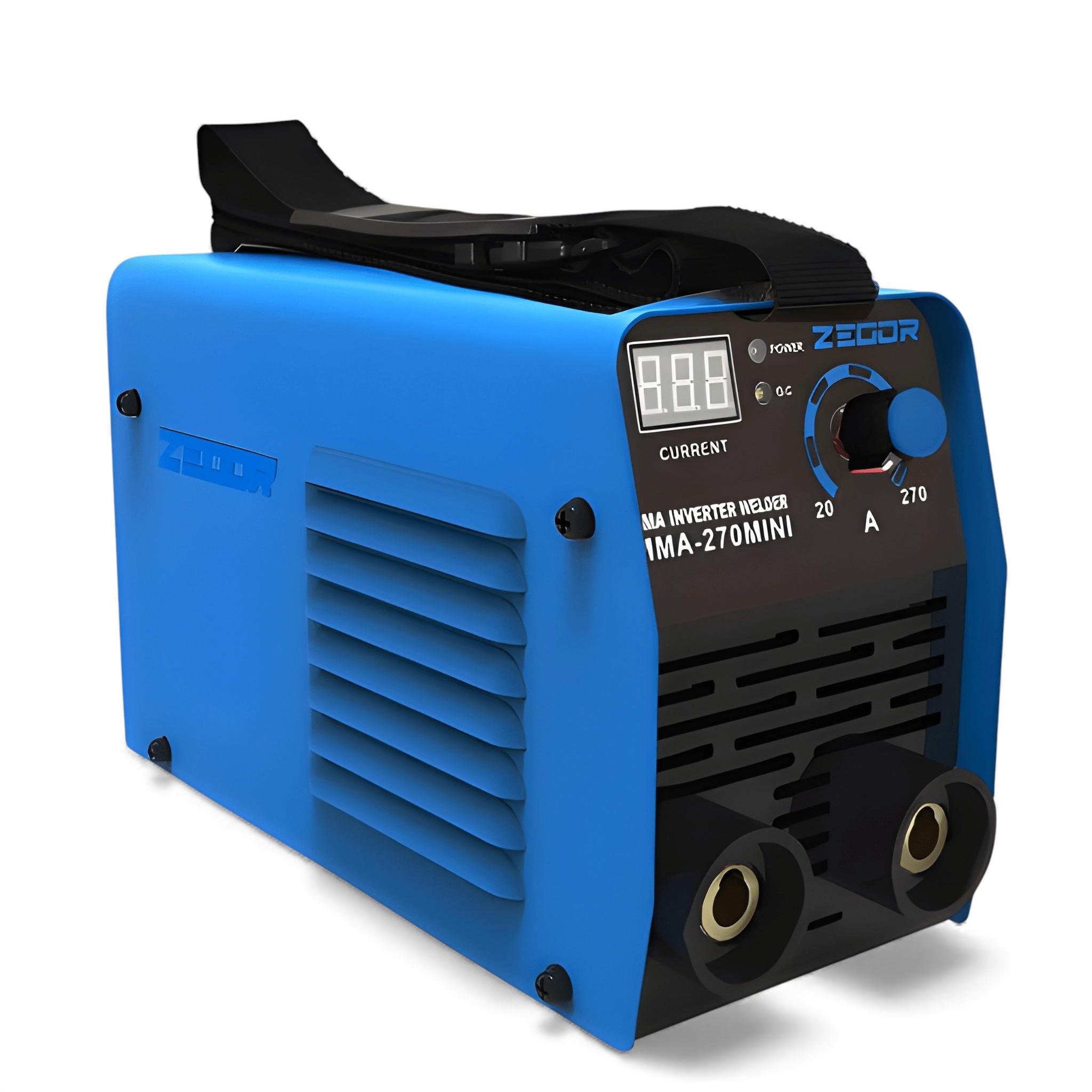 Аппарат инверторный сварочный Zegor MMA-270 MINI 220 В 3,87 кВт 20-280 А с дисплеем