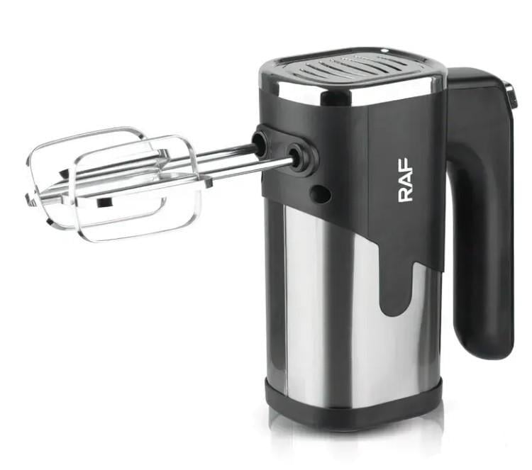 Міксер RAF 6630 з комплектом насадок 300 Вт Чорний (2104618636)