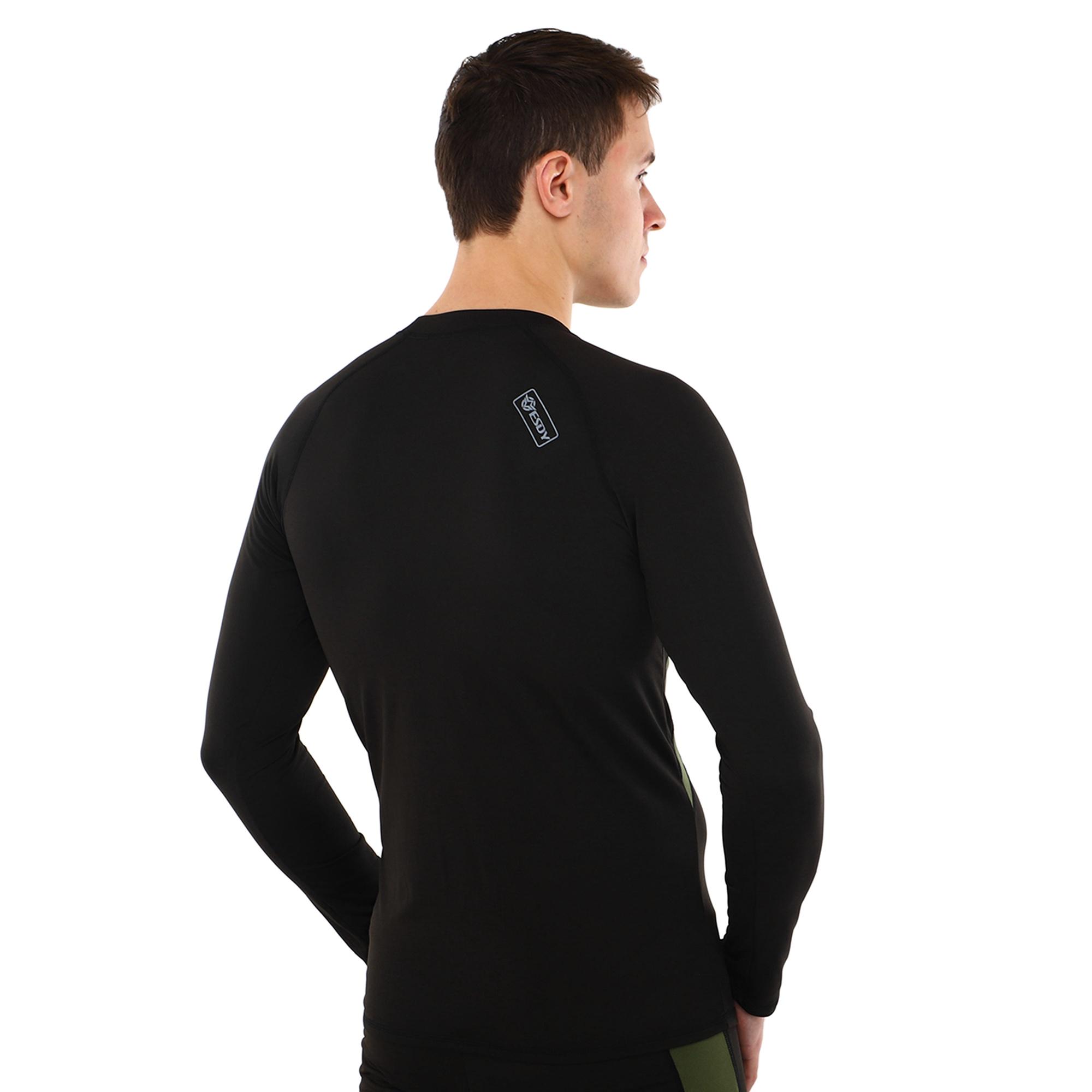 Комплект термобелья мужской ESDY L Черный (TY-8959) - фото 2 Комплект термобелья мужской ESDY L Черный (TY-8959) - фото 2