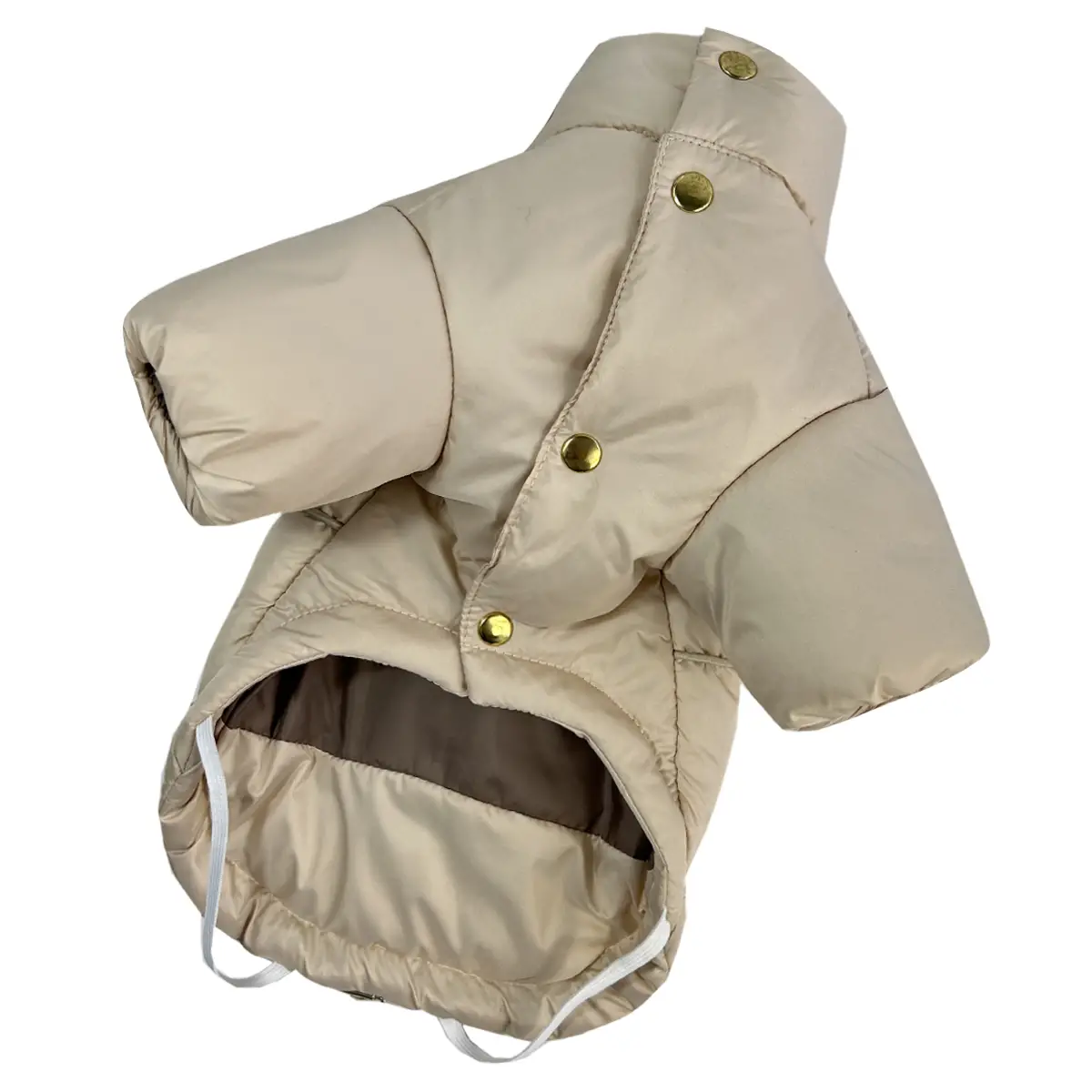 Куртка Dogs Bomba с фиксаторами р. 4 Бежевый (K-93/4) - фото 3 Куртка Dogs Bomba с фиксаторами р. 4 Бежевый (K-93/4) - фото 3