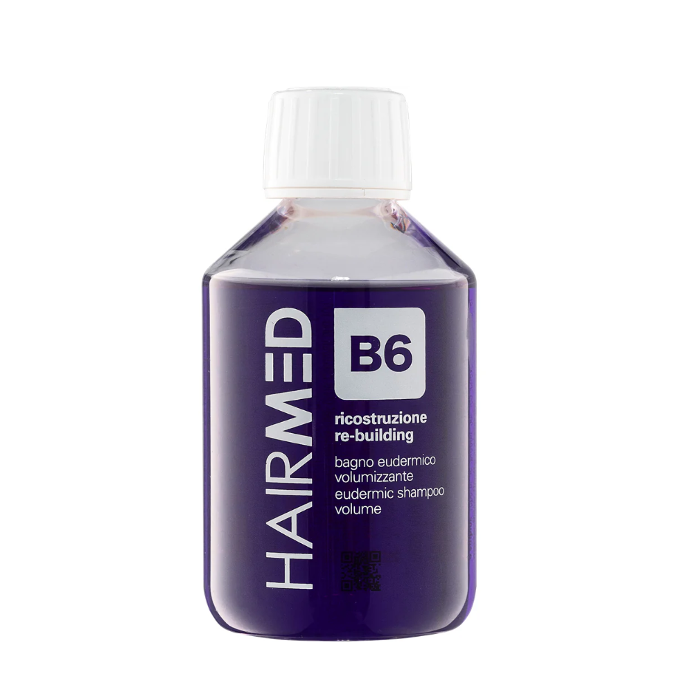 Шампунь-реконструктор еудермальний для об'єму HAIRMED B6 Re-Building Eudermic Shampoo Volume 200 мл
