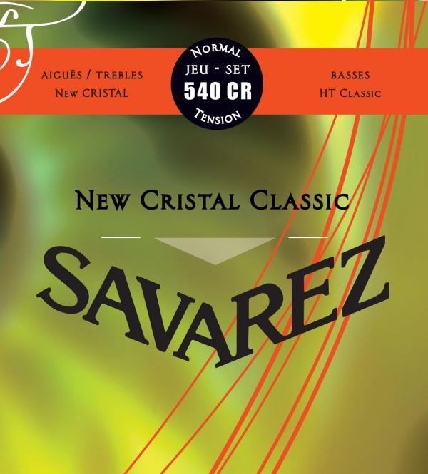 Струны для классической гитары Savarez New Cristal Classic 540CR Normal Tension (114394)