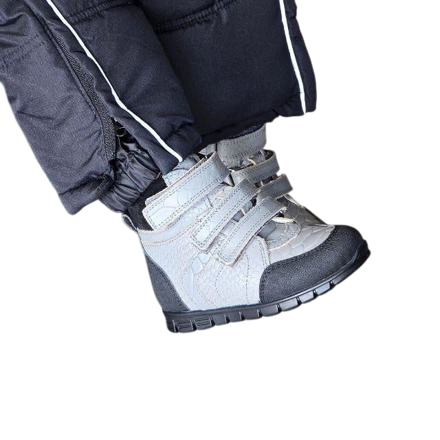 Черевики дитячі ортопедичні р. 24 Сірий (2493762390)