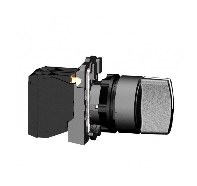 Переключатель IO-II Schneider Electric Harmony XB5 2NO 22 мм 3 положения Черный (XB5AD53)