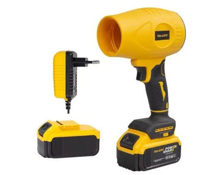 Вентилятор 2 АКБ с регулировкой скорости Желтый (opt-104971) - фото 2 Вентилятор 2 АКБ с регулировкой скорости Желтый (opt-104971) - фото 2