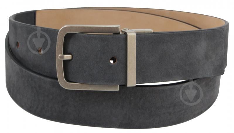 Жіночий шкіряний ремінь Tod's 3,5 см Темно-сірий (S31C41-1)