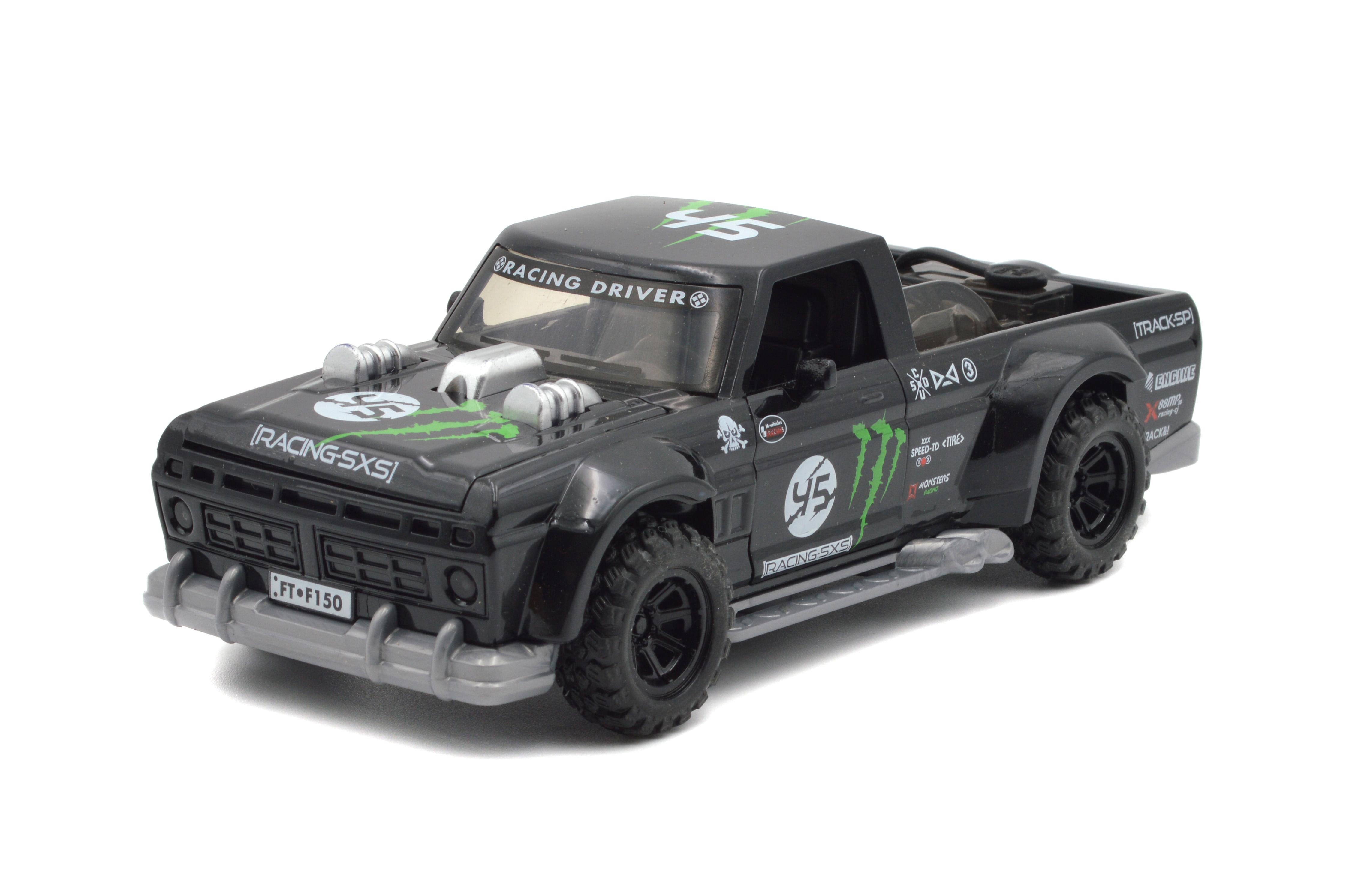 Машинка пластмассовая FTP 1B с парогенератором/инерция звук/свет открываются двери