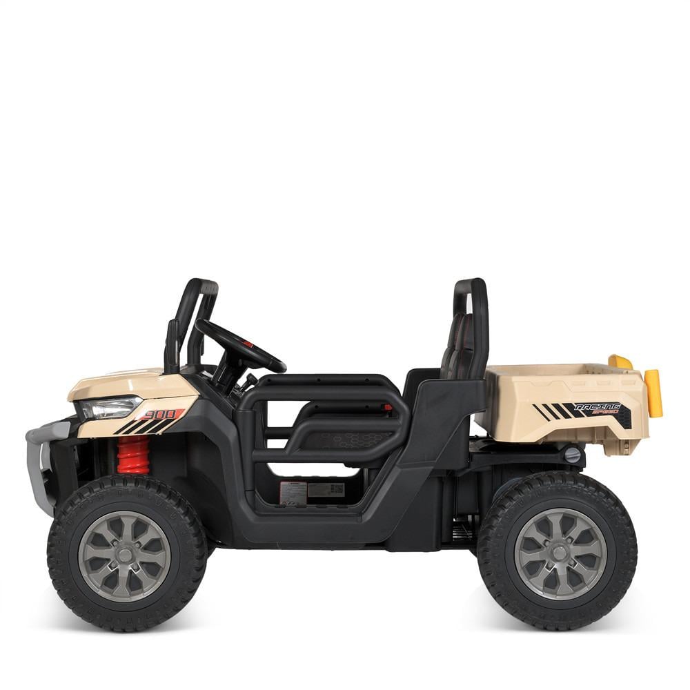 Электромобиль детский Bambi M 5026EBLR-13 двухместный грузовик 24V Бежевый (14955287) - фото 3