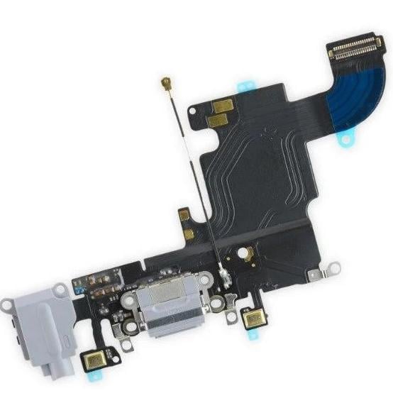 Шлейф Flat Cable основной Iphone 6S with Черч connector HF Silver (000019004)