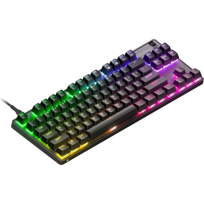 Клавиатура SteelSeries Apex 9 TKL с RGВ-подсветкой Черный (64847)