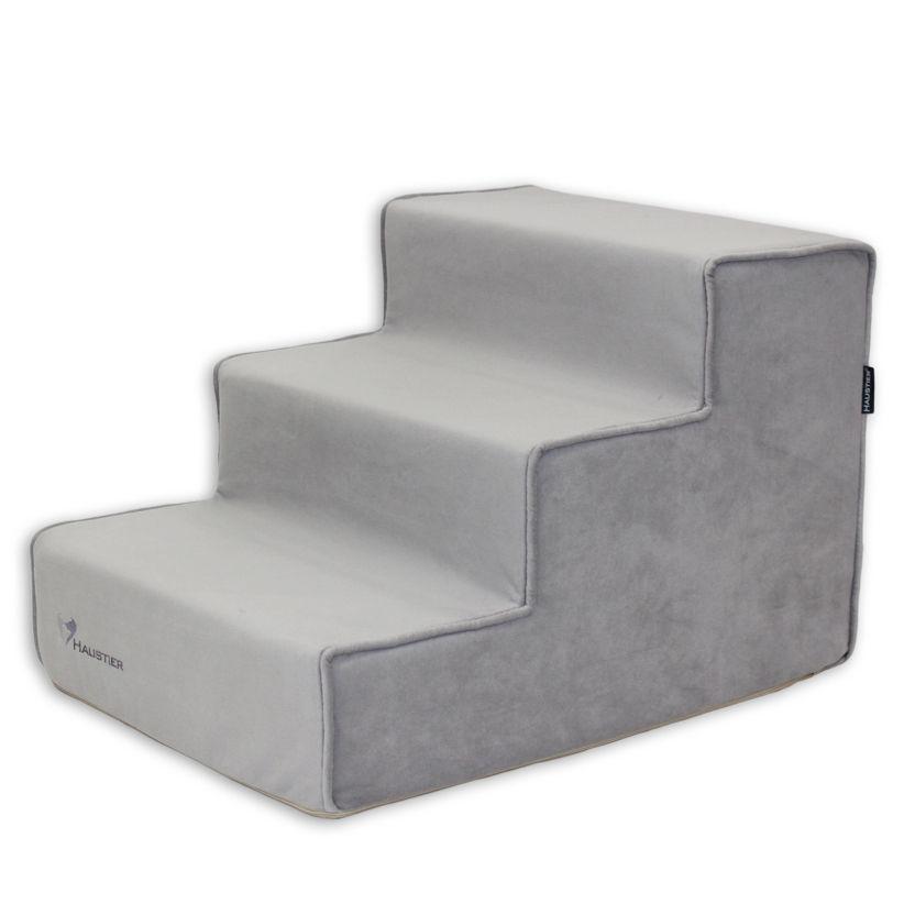 Сходинки для Собак Haustier Silver 3х-рівневі 54х40х36см (R1-1-029) - фото 3 Сходинки для Собак Haustier Silver 3х-рівневі 54х40х36см (R1-1-029) - фото 3