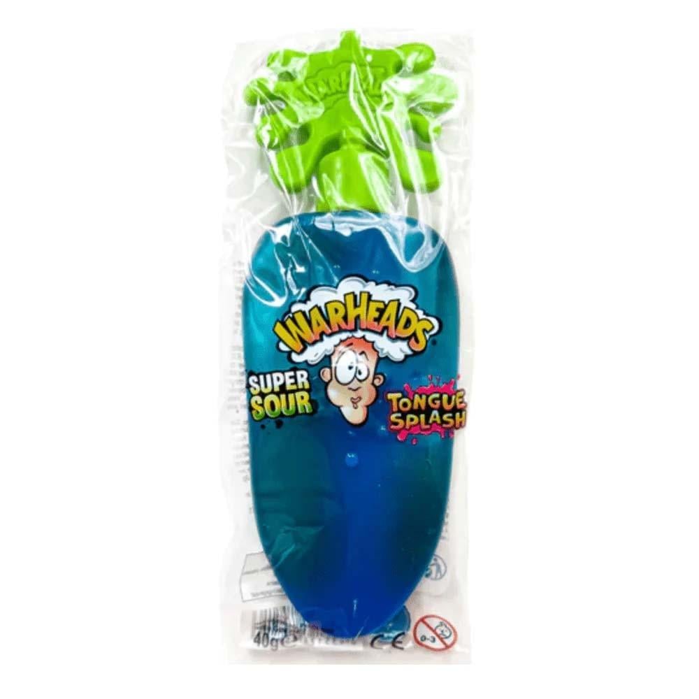 Конфета жидкая Warheads Tongue Splash Super Acidic со вкусом синей малины 24 г (2326606720)