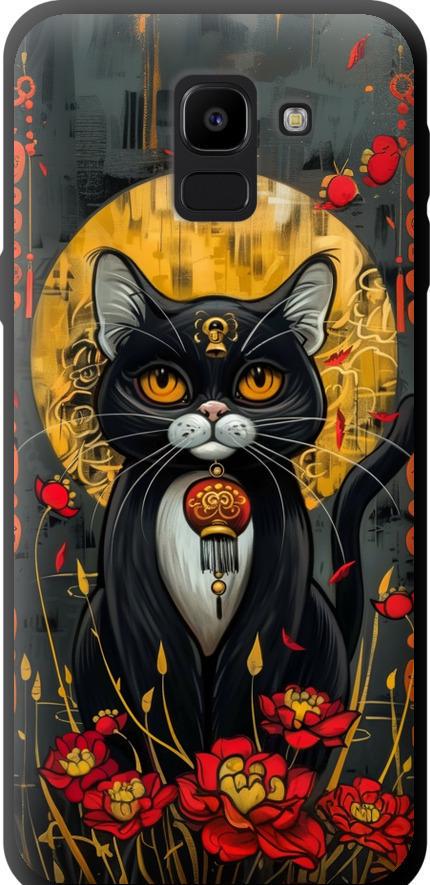 Чехол на Samsung Galaxy J6 2018 China Cat (6134b-1486-42517)