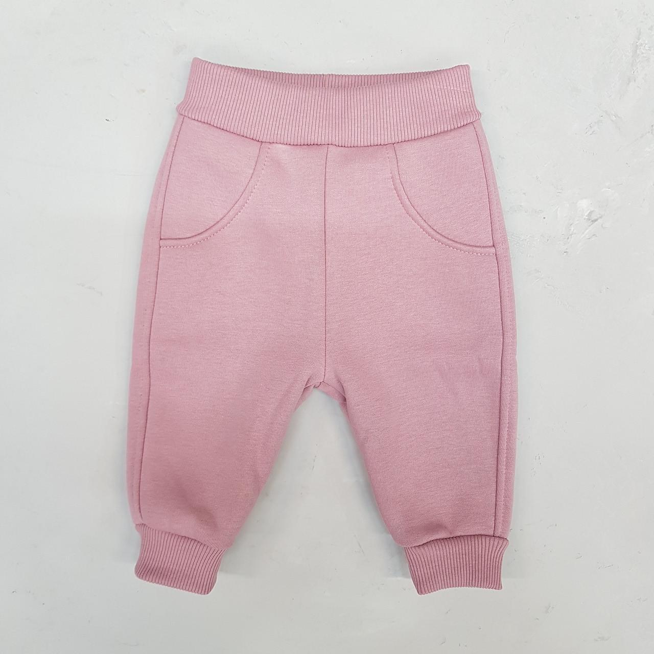 Брюки с начесом для девочек DreamKid 62 см Лавандовый (2364622547)