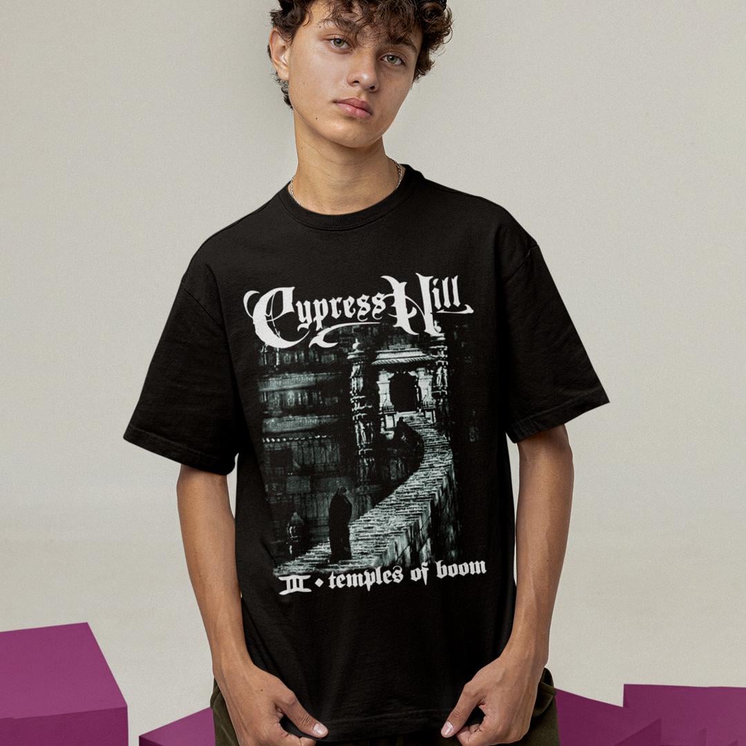 Футболка унисекс Cypress Hill III Temples of Boom 1995 2XL Черный (31931694)