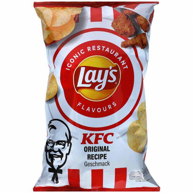 ᐉ Чипсы Lay's со вкусом крылышек по оригинальному рецепту KFC 150 г