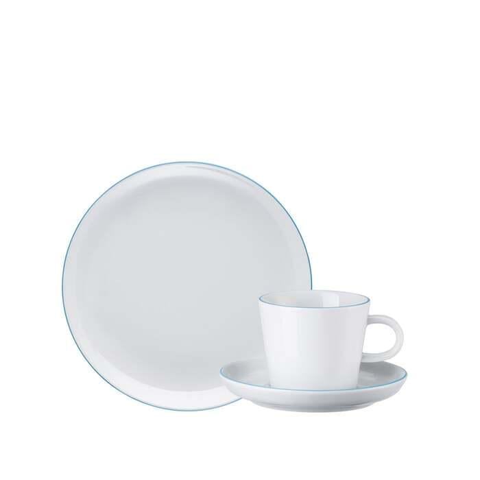 Сервиз кофейный Arzberg Cucina 3 пр. Голубой