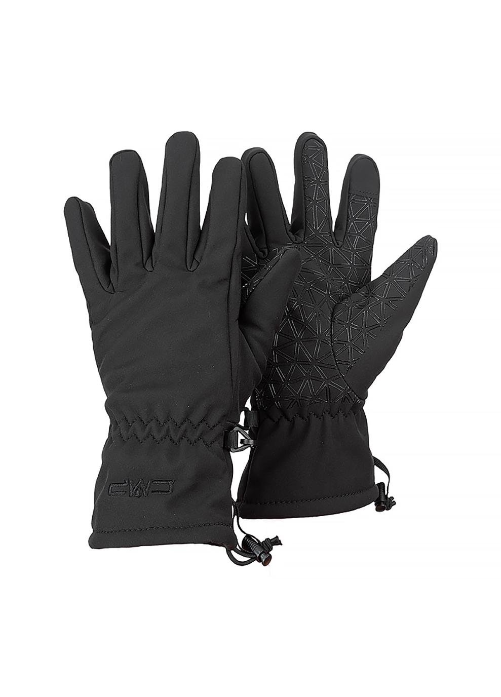 Рукавички дитячі CMP KIDS SOFTSHELL GLOVES р. 4 Чорний (6524830J-U901)