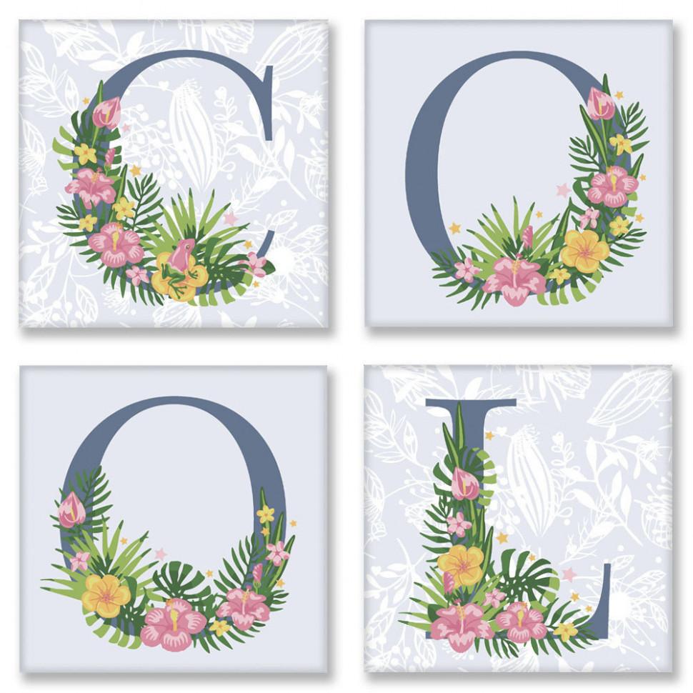 Картина по номерам Идейка "Cool Прованс" 18x18 см (CH113)