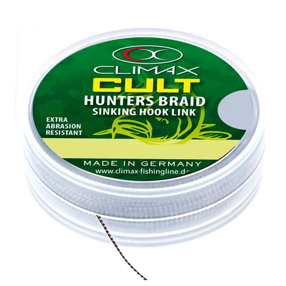 Повідцевий матеріал CLIMAX CULT Hunter's Braid 30lb без оболонки швидкотонучий 20 м Камуфляж (3KB5192)
