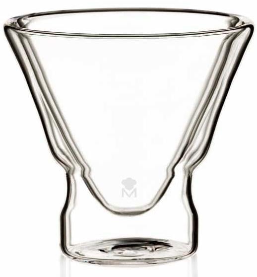 Набор стаканов Bergner MasterPro Mixology для коктейлей 230 мл с двойными стенками