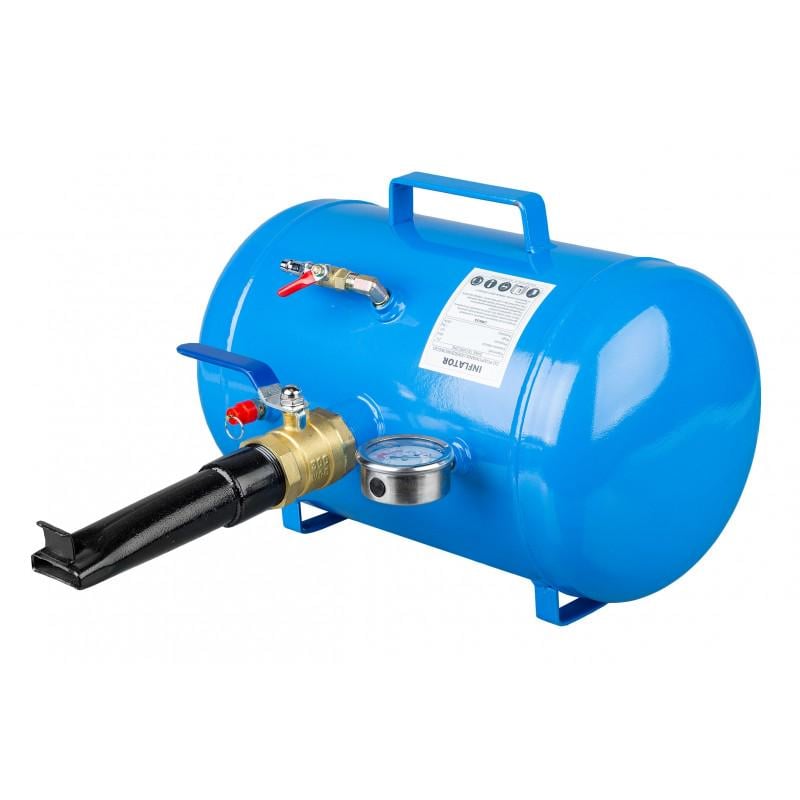 Инфлятор шиномонтажный для накачки шин AL-FA 21 л 10 бар 1/4" Инфлятор шиномонтажный для накачки шин AL-FA 21 л 10 бар 1/4"