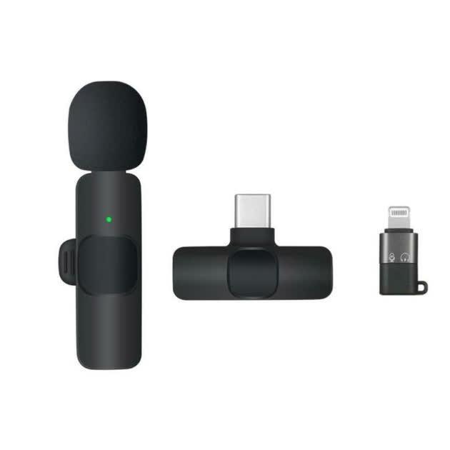 Микрофон беспроводной петличный К8 для Android Lightning и Type-C - фото 6