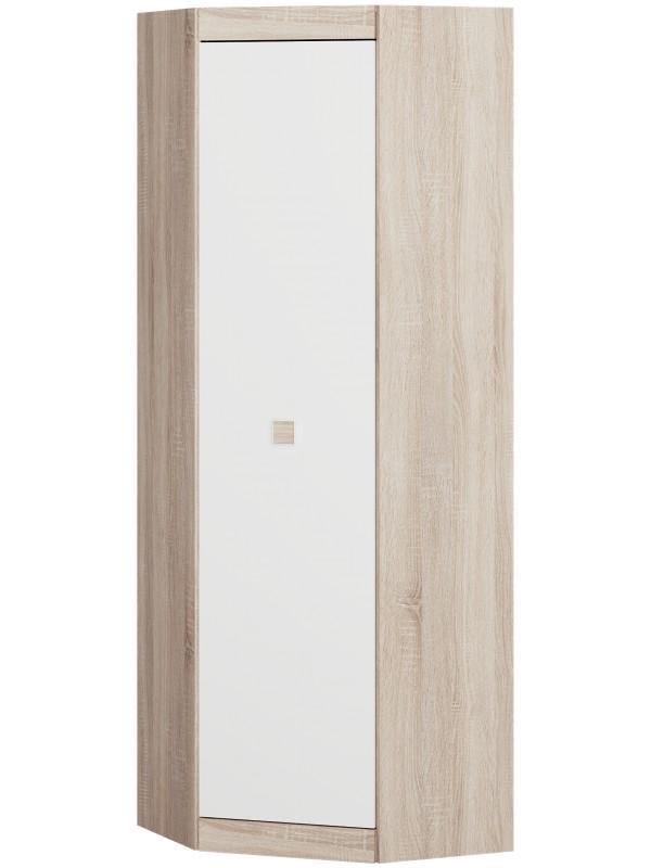 Шкаф угловой Еверест Соната-700 Сонома/Белый