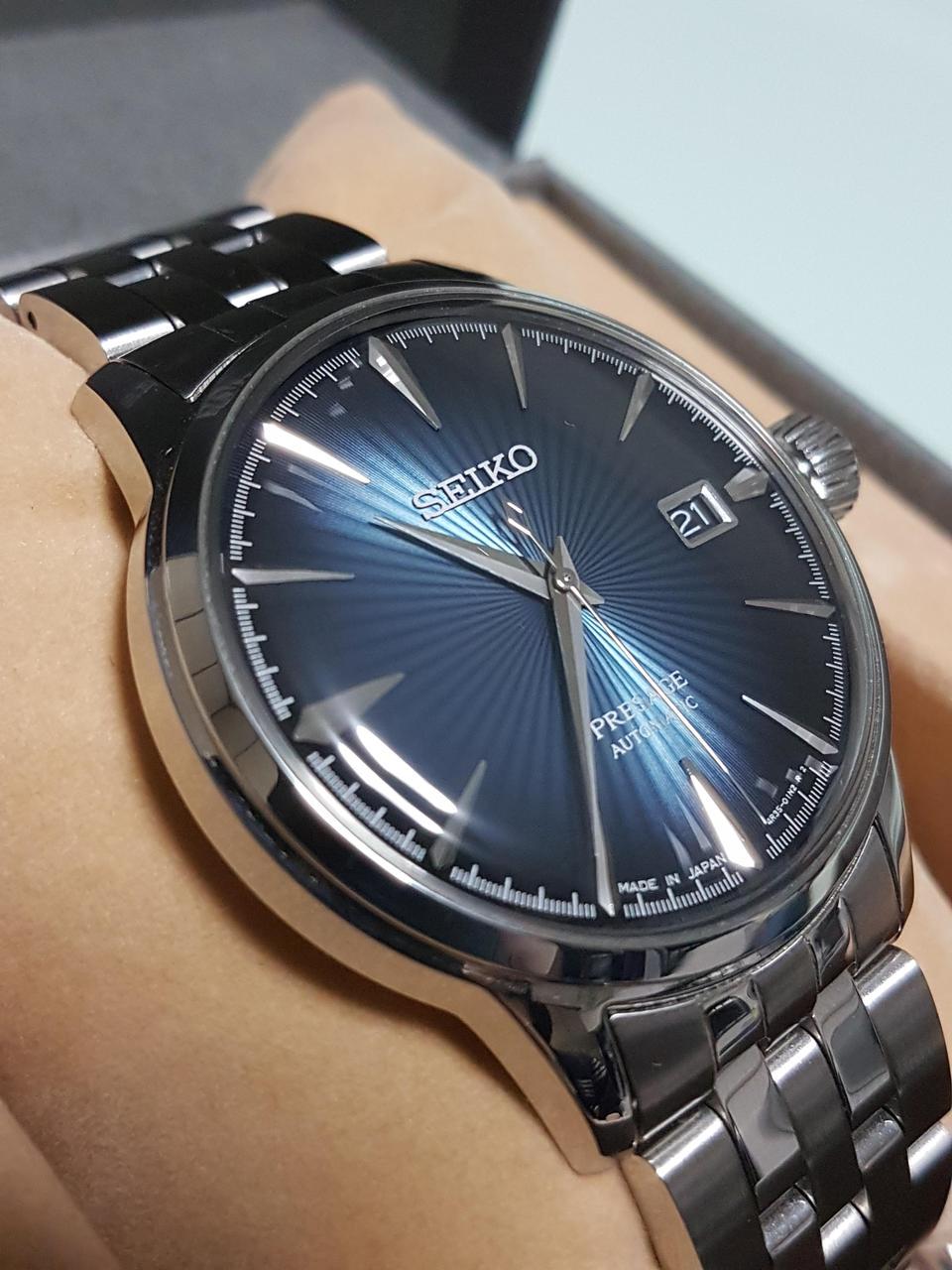 Наручные часы мужские Seiko SRPB41J1 Presage Coctail Time Automatic (659780784) - фото 7 Наручные часы мужские Seiko SRPB41J1 Presage Coctail Time Automatic (659780784) - фото 7