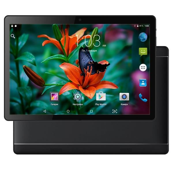 Планшет-телефон Adronix MT116 2 GB RAM Matte Black з чохлом-книжкою/картою пам'яті 64 GB (23200104) - фото 3