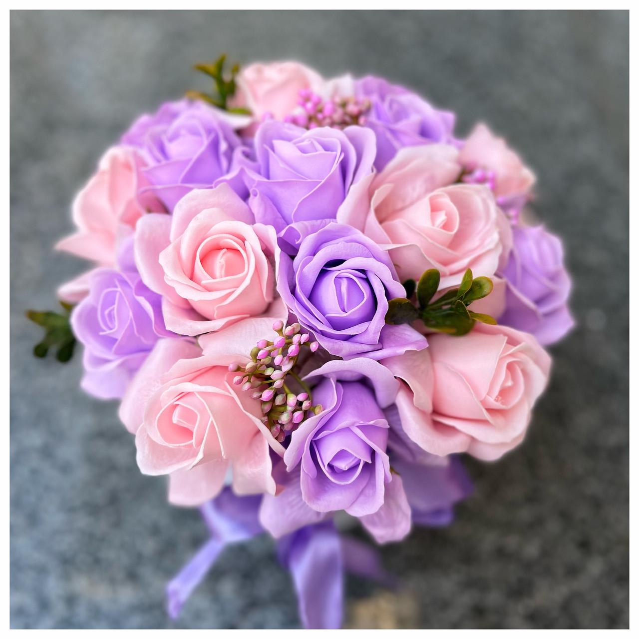 Подарунковий бокс Букет квітів з мила для мами на 8 березня (1561486978)