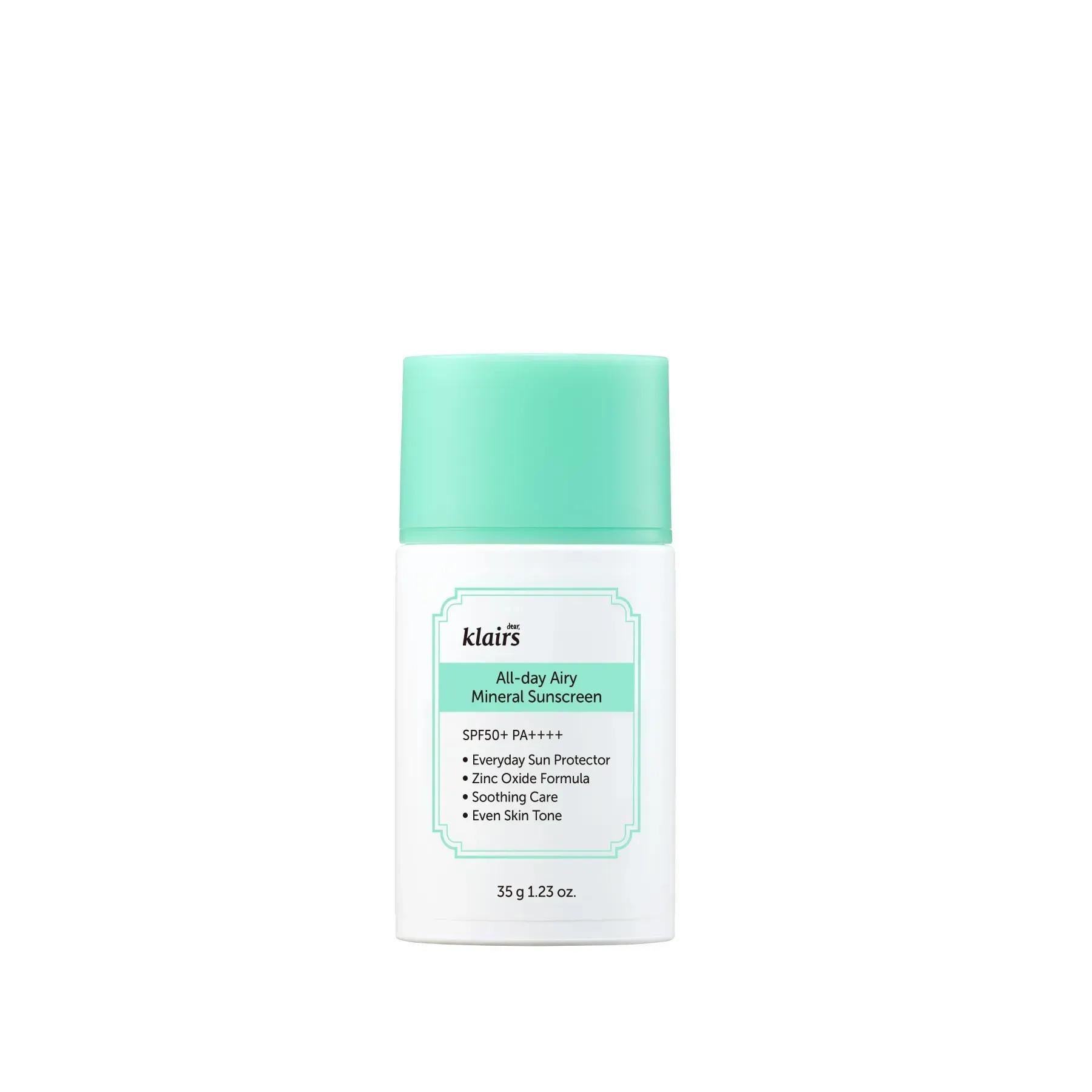 Крем солнцезащитный Klairs All-day Airy Mineral Sunscreen DEAR минеральный 35 мл (26428703)