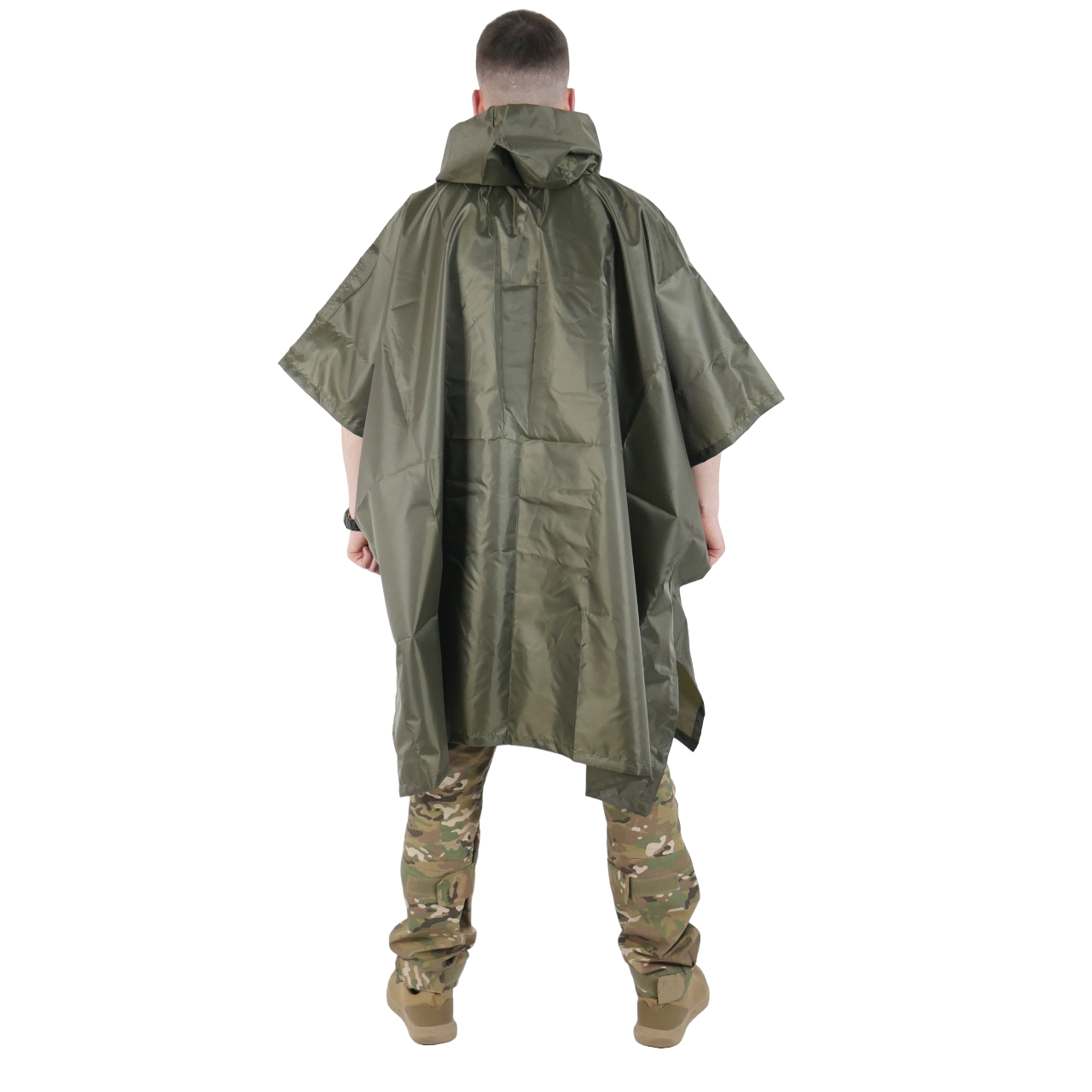 Пончо-дождевик Хаки (1139) - фото 3 Пончо-дождевик Хаки (1139) - фото 3