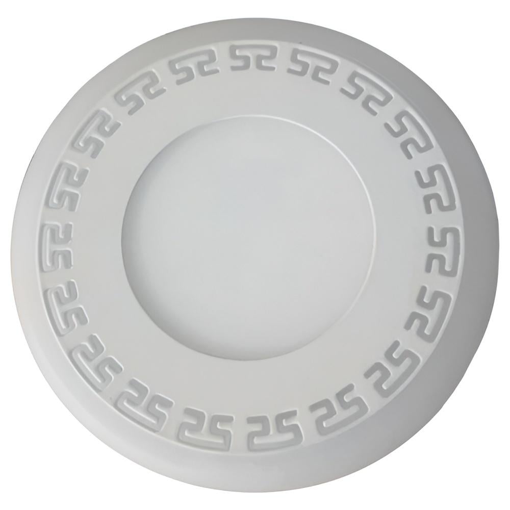 Панель LED Lemanso Грек 12W+6W 1080Lm 4500K с розовой подсветкой (LM543)