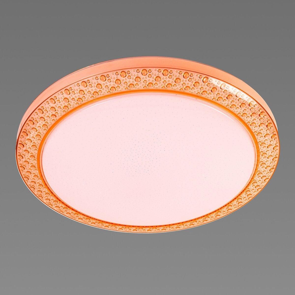 Люстра светодиодная Sirius 96W 3000-6500K RGB Бежевый (GLX-19447-500 96W Amber (RGB))