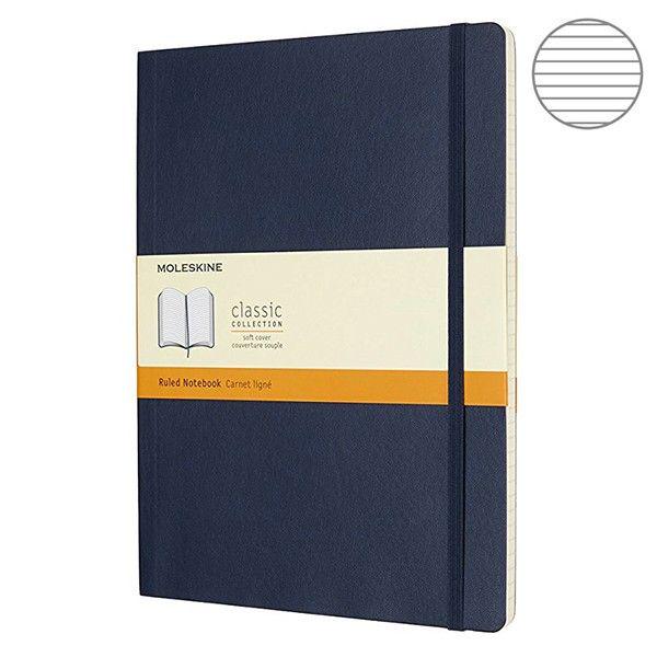 Блокнот Moleskine Classic великий Сапфіровий (QP621B20) - фото 2